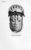 Ivory face from Benin (Plate XXI, 'The Pitt-Rivers Museum, Farnham')